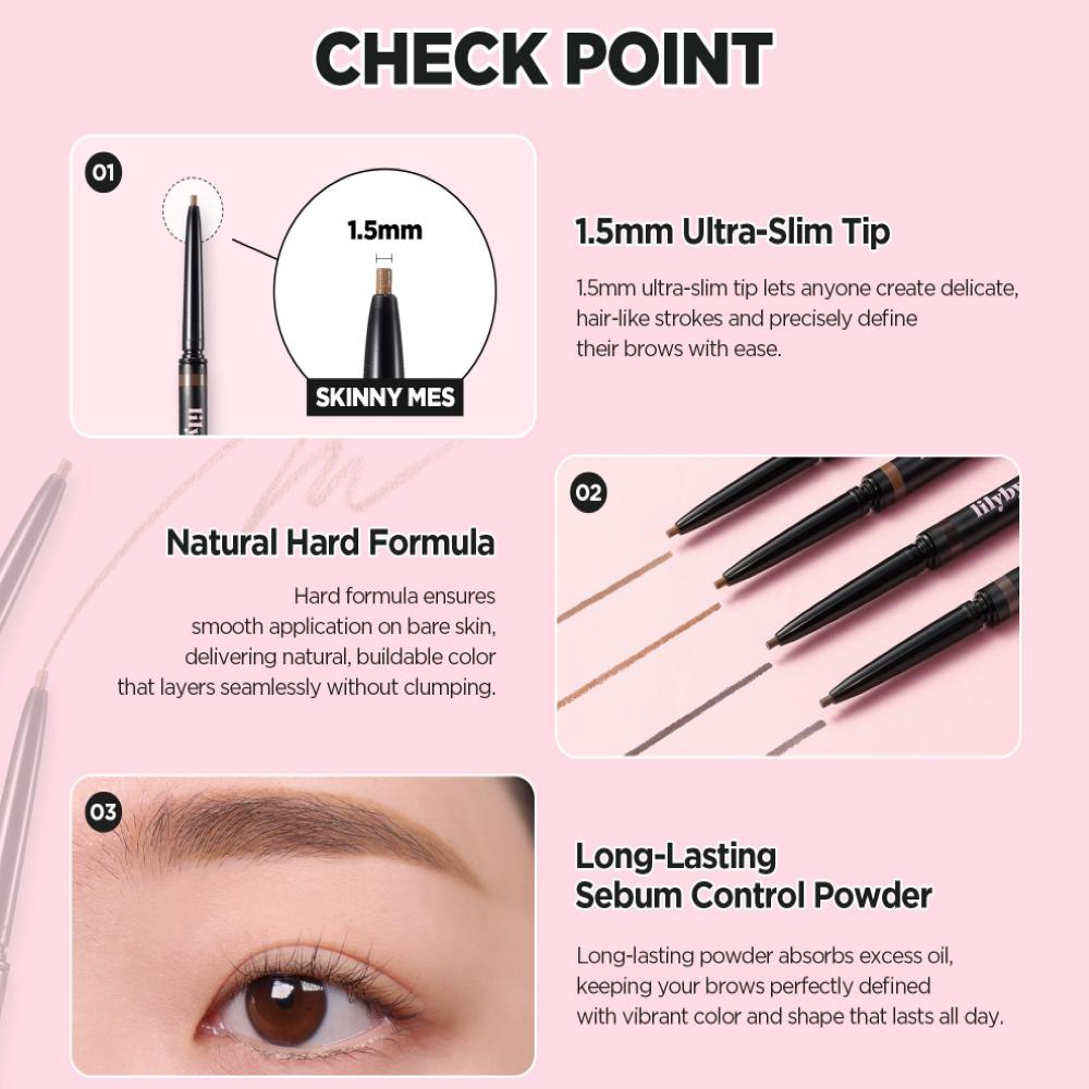 lilybyred Skinny-mes Brow Pencil 0.09g