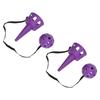 2 Set Catch A Ball Set Plastic Matte Surface Stable Grip Throw and Catch Ball for Reflexivity
