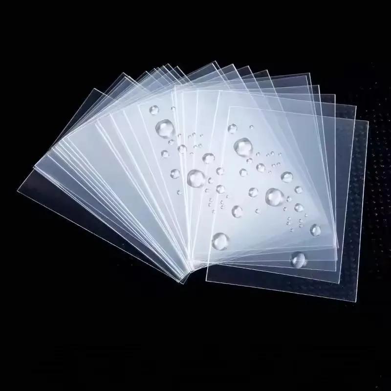 56x87mm 63.5x88mm Obaly na karty Průhledné PP Držáky na Kpop karty Filmy na pohlednice Voděodolné Ochranný obal na fotky z alba pro idoly