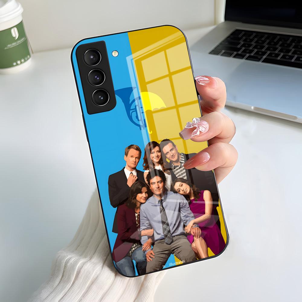 How I Met Your Mother Himym Phone Case For Samsung S26 S25 S24 FE S23 S22 S21 Plus S20 Ultra Note20Ultra Black Glass Cover