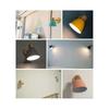 Nordic Metal Iron Macaron Bedroom Bedside Wall Lamp Wall Sconce,green