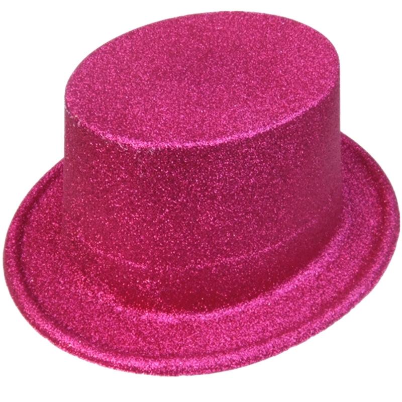 Glitter Pork Pie Hat Lincoln Hat Bowler Top Hat Ringmaster Hat Jazz Hat Magician Top Hat Magician Performed Hat