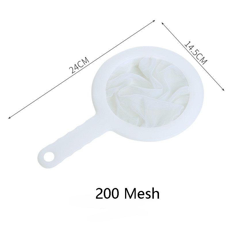 1 Pcs Funnel Filter Mesh Food Filter Mesh Kitchen Strainer Funnel for Filtering Juice Wine Milk Soy Milk