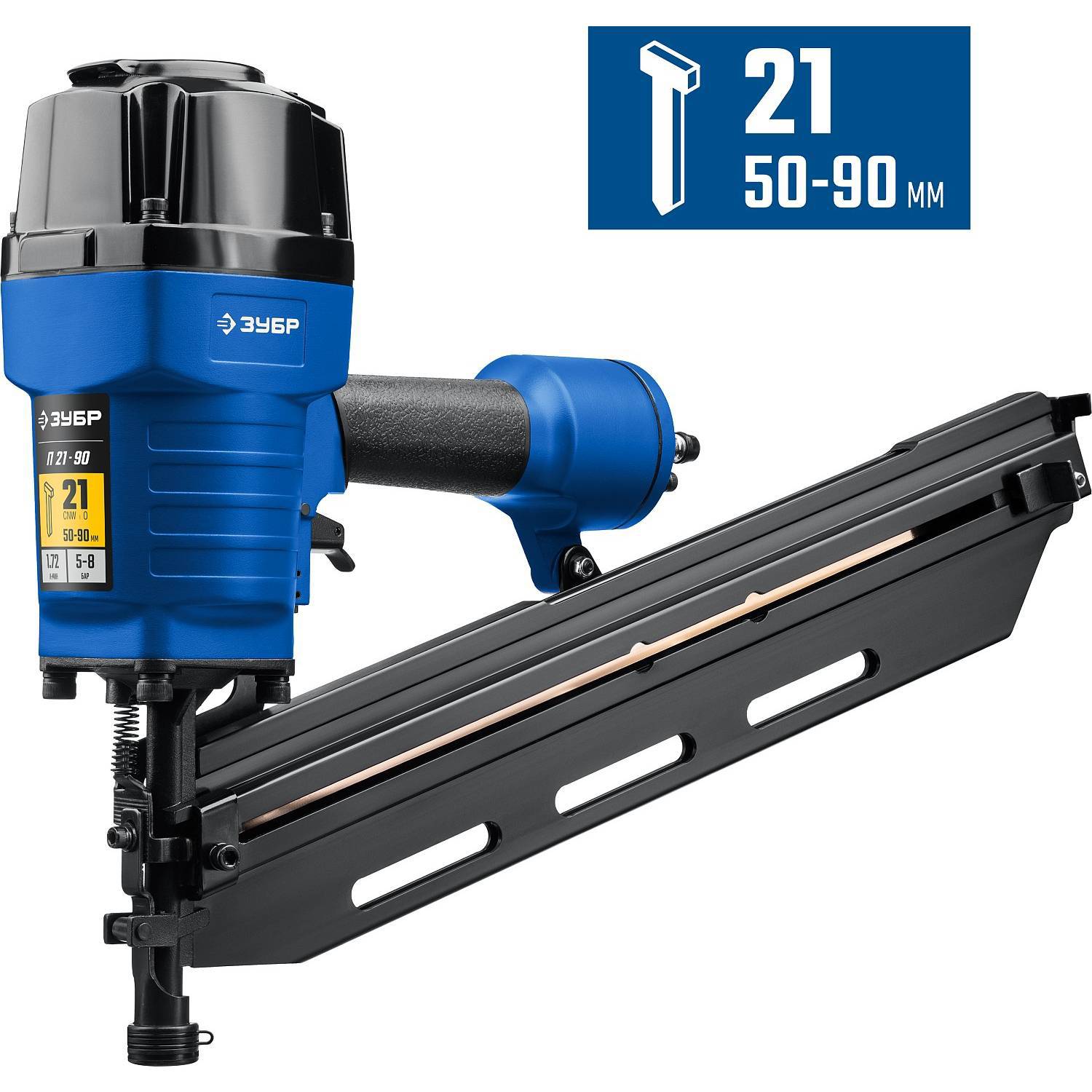 

Пневматический гвоздезабивной пистолет Bison Professional P21-90 31931
