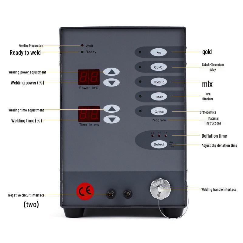 High-Power Dental and Jewelry Spot Welder: Argon Arc for Gold and Silver