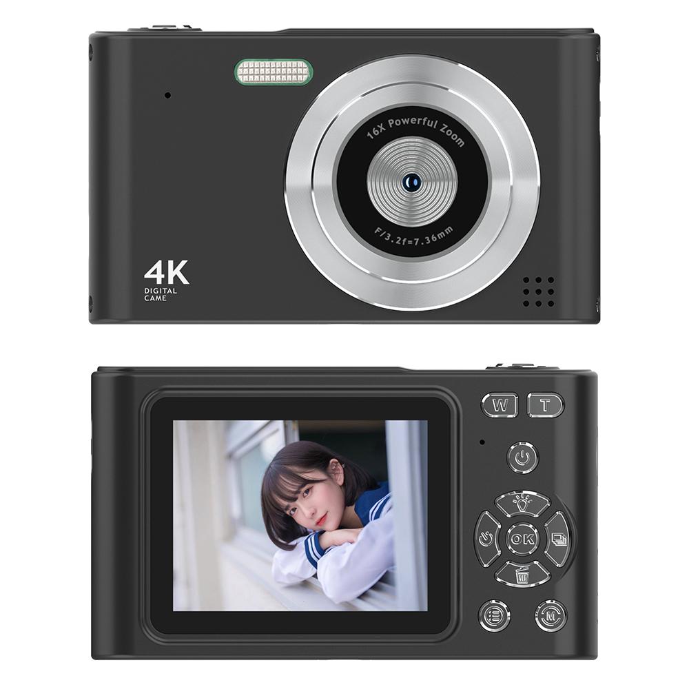 

H15 2.4-inch IPS Screen Digital Camera HD Photo Video Recording CCD Camera Black
