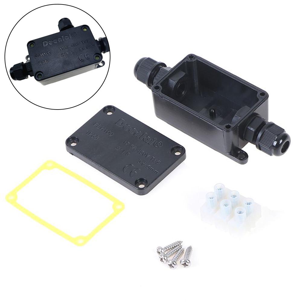 Reliable Waterproof Cable Connector Junction Box Perfect for Underwater Lights