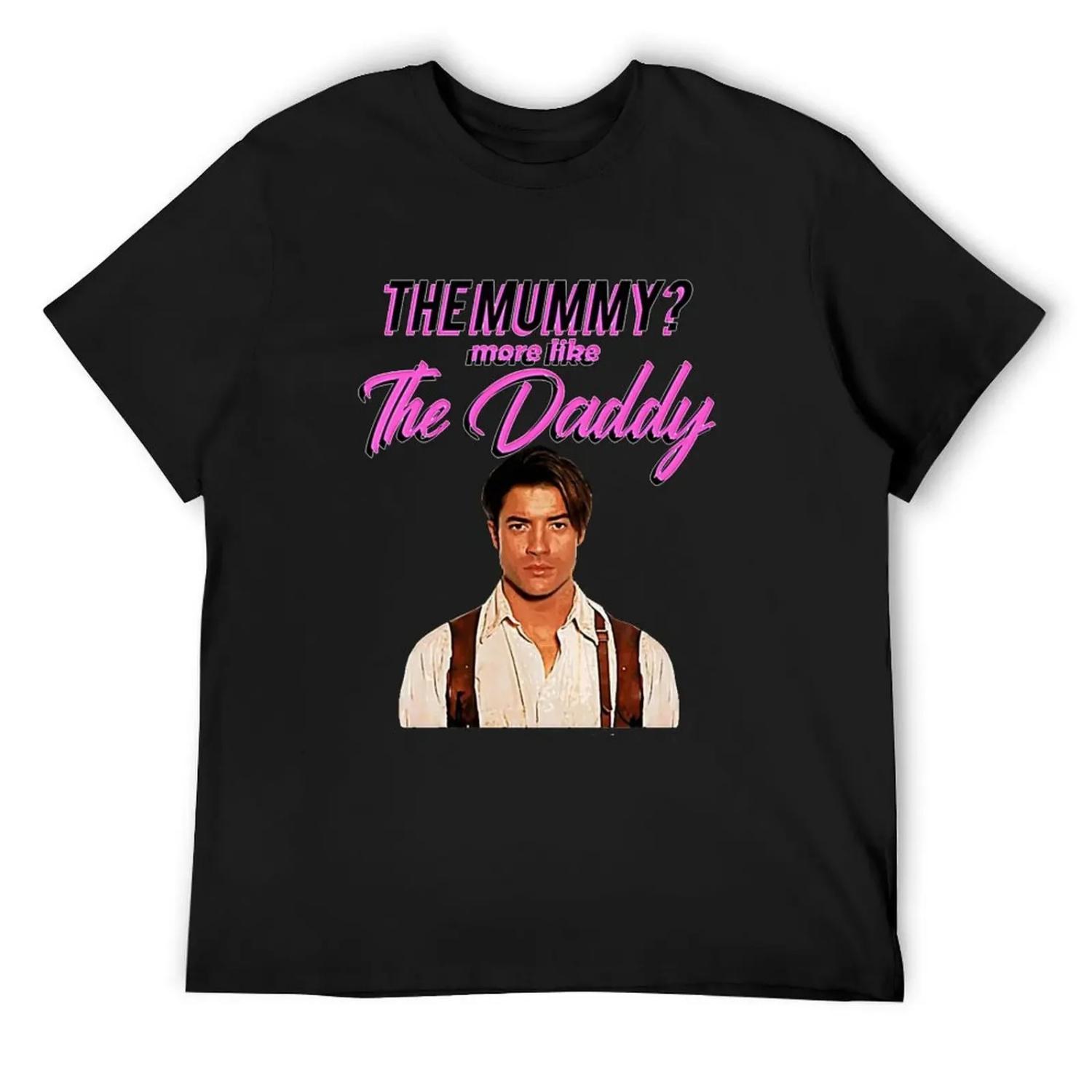 DADDY THE MUMMY T-Shirt blue archive tops animal prinfor boys sweat shirts, men S