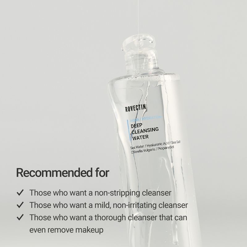ROVECTIN *renewal* Clean Marine Micellar Deep Cleansing Water 400ml