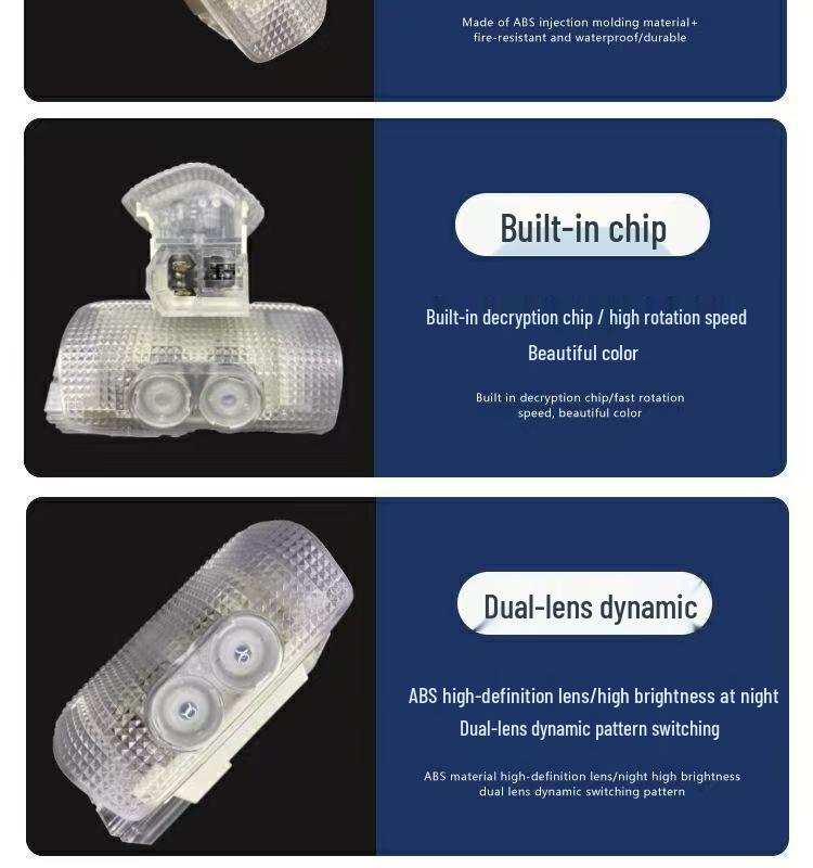 Lexus Dynamic Door Welcome Projection Lights for ES200, RX300, ES300, HUXISLS Models