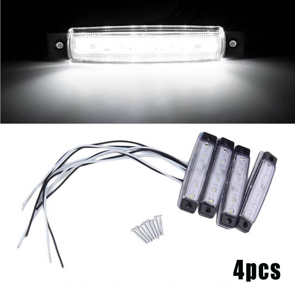 Trailers Bar Lights Superior Illumination 4pcs Marine Grade Large Cool