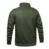Gewaschene Baumwolle Lässige Jacke Outdoor Locker Übergröße Cargotaschen Mode Flieger Herrenbekleidung