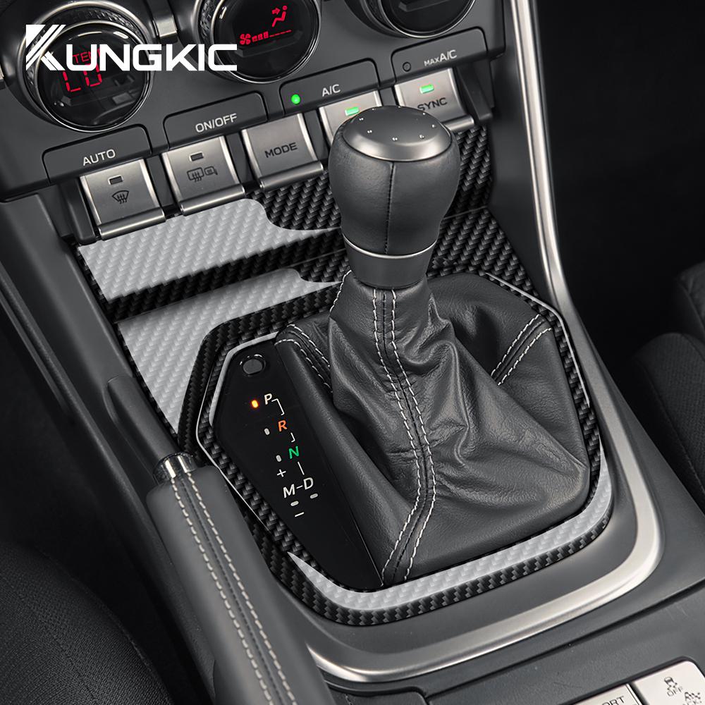 Real Hard Carbon Fiber For Subaru BRZ Toyota GR86 2025 2025 2025 2025 2025 Automatic LHD RHD Car Gear Panel Glossy Matte Carbon