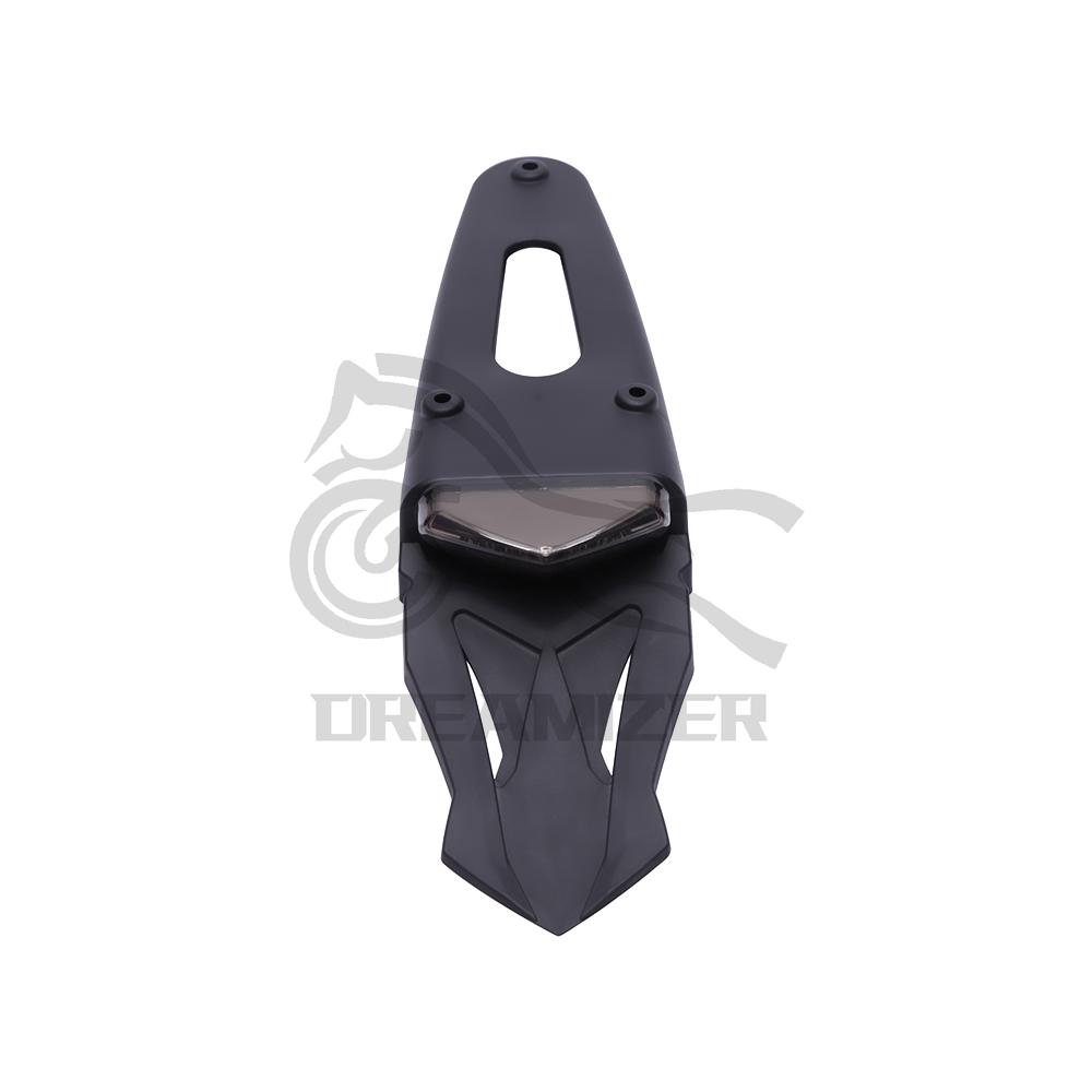 Lampă spate de frână pentru apărătoare spate pentru motocicletă, 12 LED-uri, pentru Off Road Enduro Dirt Bike, capac universal pentru roată, apără noroi spate