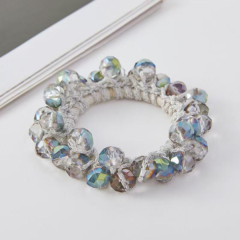 

Блестящая плетеная повязка для волос, высокий хвост, элегантная резинка для волос, резинка, шикарные резинки для волос, аксессуары для волос, эластичные повязки для волос