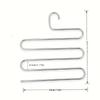 Durable Metal Space-Saving Multi-Layer Pants Hanger Ideal for Suits, Jackets & Tops, - Perfect Closet Organizer, Drying Rack