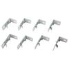 Compatible With 1-12 Inch Easy Install Brackets Compact Size 7.6x4.4x3.8cm Easy Installation Design Easy Install Blind Brackets