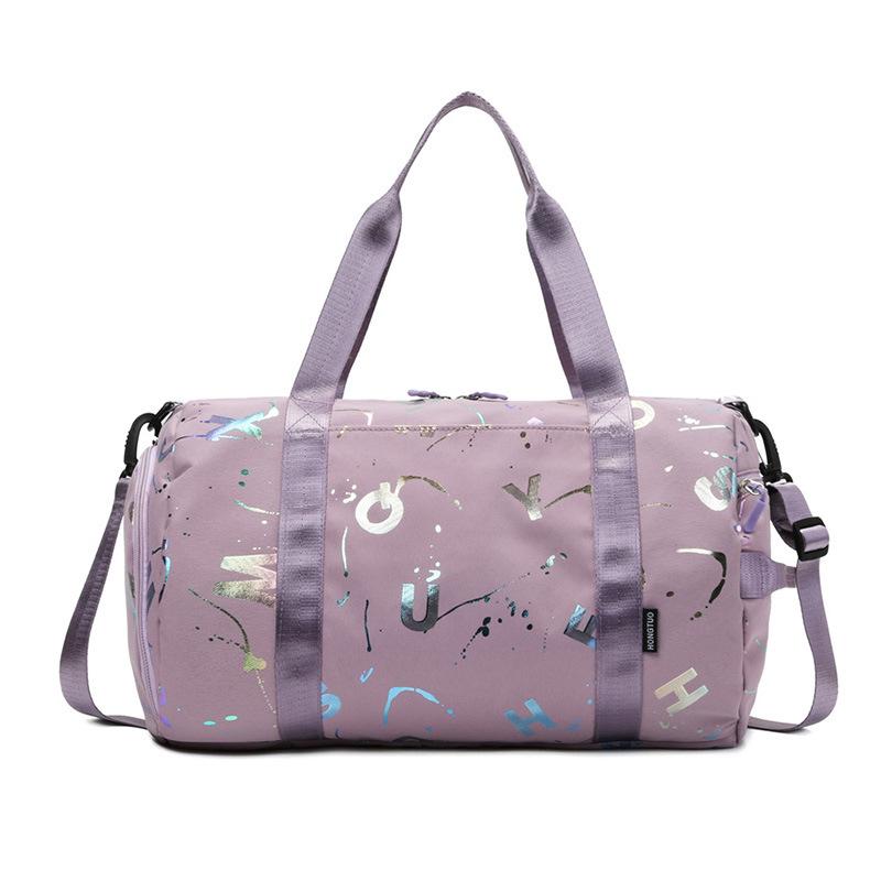 New Large-capacity Leisure Sports Fitness Bag Dry and Wet Separation Storage Bag Simple and Fashionable Portable Shoulder Messenger Bag
