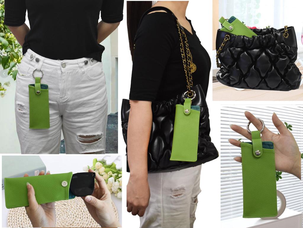 Eyeglass Sunglasses Soft Case with for Men and Slim Soft Reading Glasses Case for Bags and PU Material [wakuwakumonkey] Case, Case, Rings, Women,