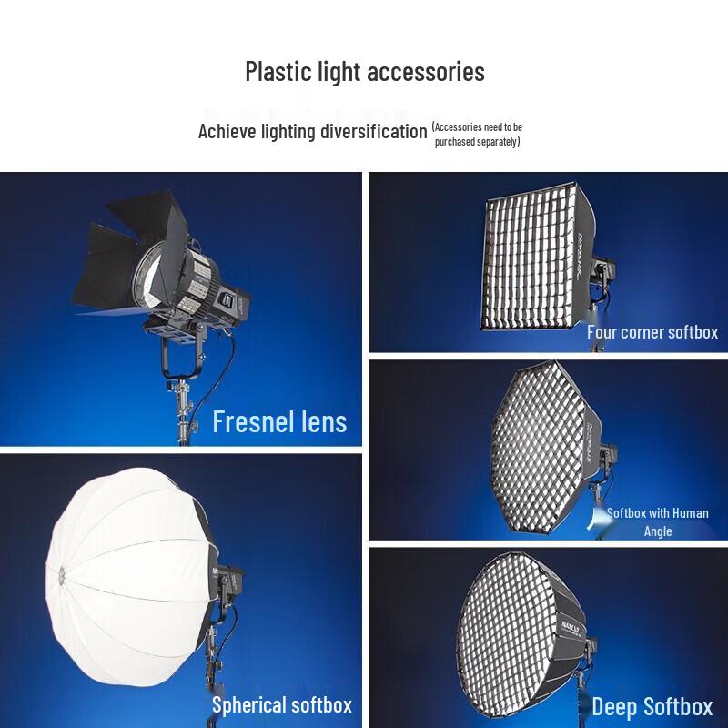 NANLITE Evoke 1200W LED Fresnel Lens