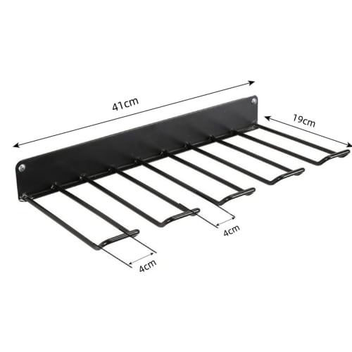 koundeneko Power Tool Storage, Wall-Mounted 4-Hole Electric Drill Storage Rack, Heavy-Duty, Sturdy, and Non-Slip Tool Storage for Power Tools and Dril
