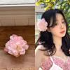 Girl Photo Flower Headdress Flower Hairpin Seaside Vacation Head Flower Art Test Accessories Live Broadcast Peony Hair Accessories