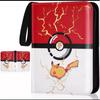 52 Style 400pcs  Card Album 2x2 Loose-leaf Large Capacity Leather Anime Zipper Card Collection Photo Album