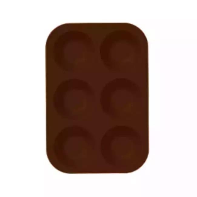 6 Löcher Halbkugel Kugel Schokolade Silikonform Runde Halbkugel Kuchen Silikon Backformen für Dessert DIY Jelly Dome Mousse