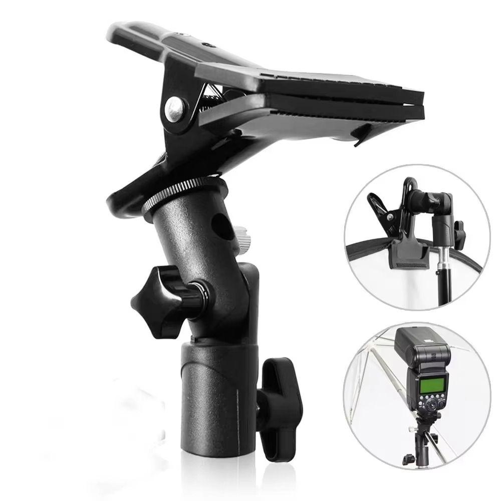 Multiple Angle Light Stand Attachment 1/4 3/8 Screw Reflector Holder  Photo Studio