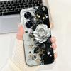 For Realme C55 Case RMX3710 Silicone Cute Cat Fashion Butterfly Flowers Love Painted Cover For Realme Narzo N55 Phone Case Funda