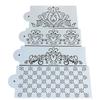 Cake Spray  Fondant Hollow Template Printing  Powder Sugar Sieve