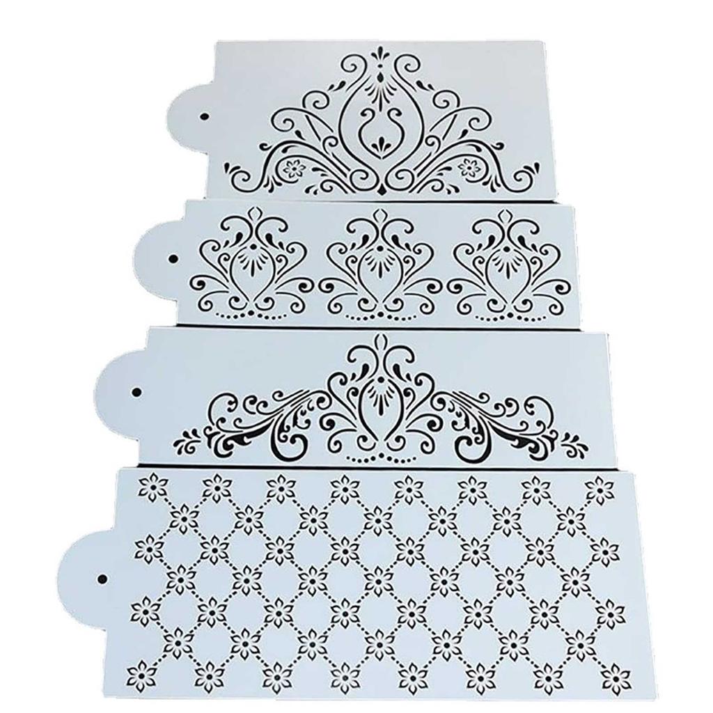 Cake Spray  Fondant Hollow Template Printing  Powder Sugar Sieve