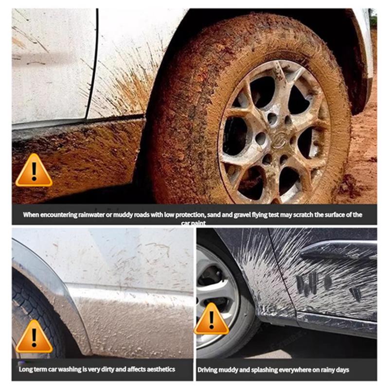 Wheels Mudguard Flaps PE Material For BYD SHARK 6 Four Wheel Splash Fender Guard Mudguards Off-road Upgrade Car Accessories 4PCS