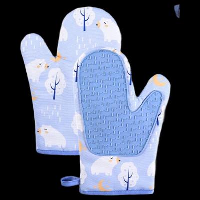 ZhiShi Polar Bear Kitchen Oven Mitts