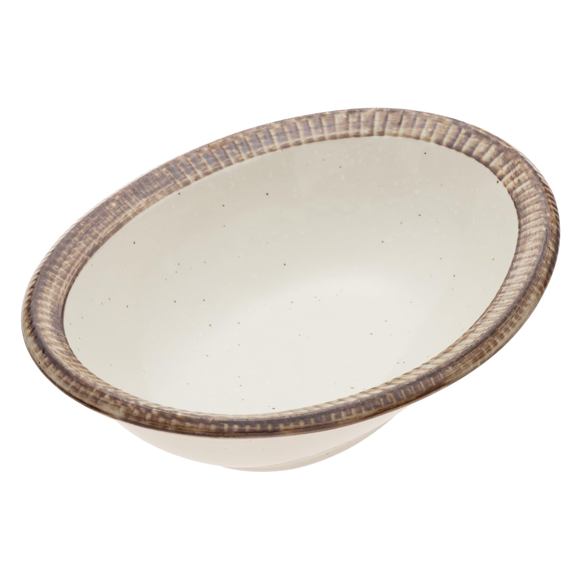 

Овальная миска с ржавым краем 22120