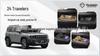 Compatible with 24 Jetour Traveler Models: Center Console Lower Storage and Glasses Box Enhanced Car Accessories.