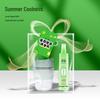 Summer Refreshing Dual-Drink Glass Cup & Florida Water Gift Set