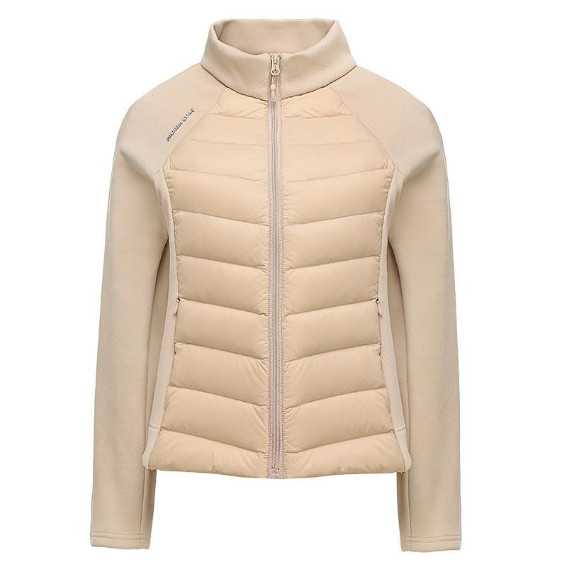 Sports light down jacket women's new popular skiing running mountaineering yoga fitness with slim-fit warm jacket