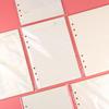 A5/B5 Loose-Leaf Refills: Detachable 6/9-Hole Notebook Pages, Replaceable Binder Core.