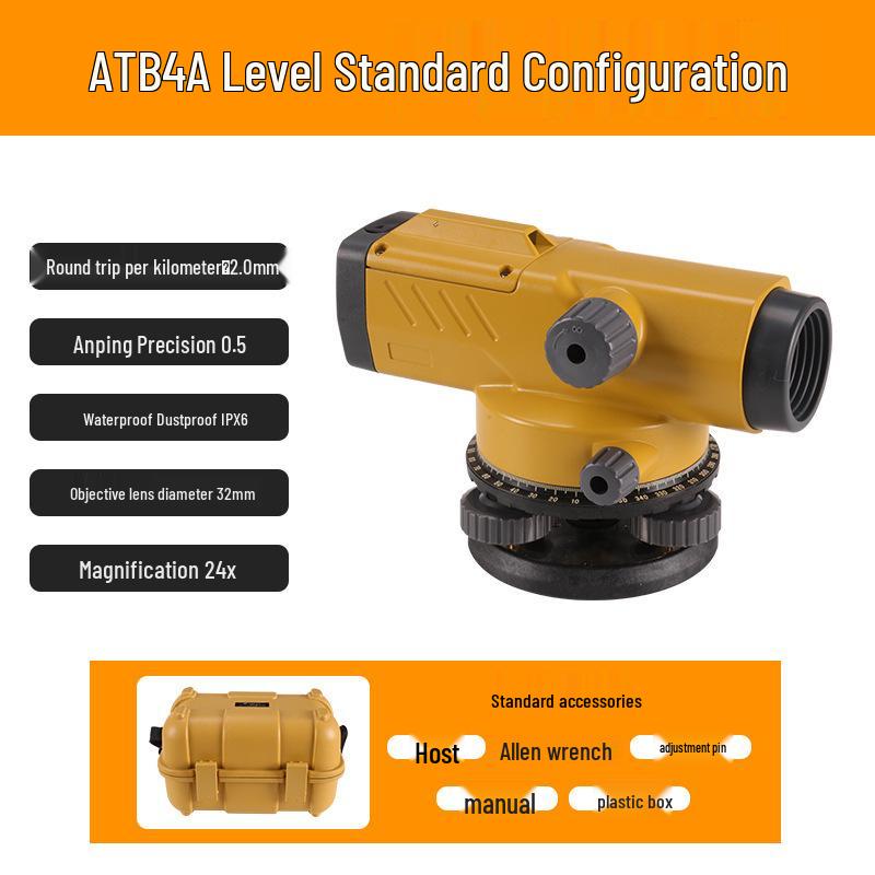 TPK Model Waterproof Automatic Leveling Instrument for Outdoor Engineering Surveying