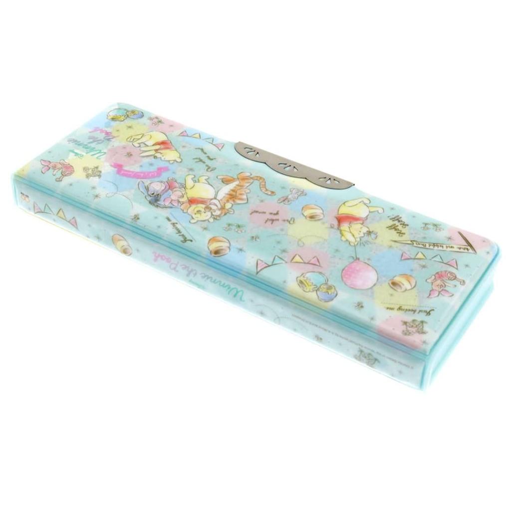 Sunstar Stationery Disney Pencil Case Yokopita Hologram Winnie the Pooh S1313665