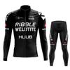 Long Sleeve  Sweat-absorbing Quick-drying Highway Spring and Autumn Men's and Women's Cycling Suit 2026 Autumn Breathable Cycling Suit Set