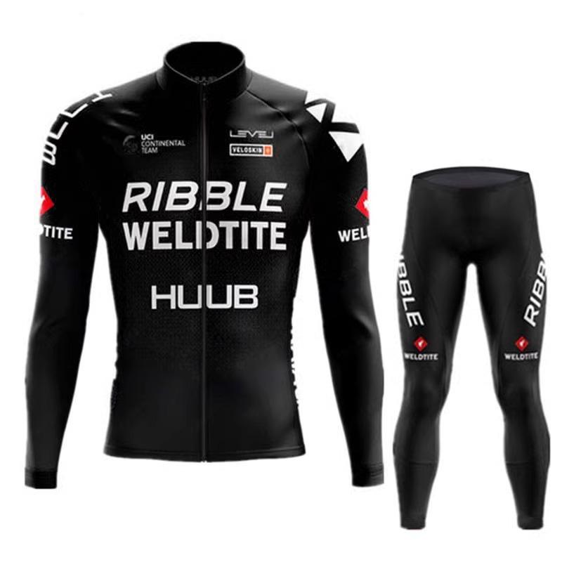 Long Sleeve  Sweat-absorbing Quick-drying Highway Spring and Autumn Men's and Women's Cycling Suit 2026 Autumn Breathable Cycling Suit Set