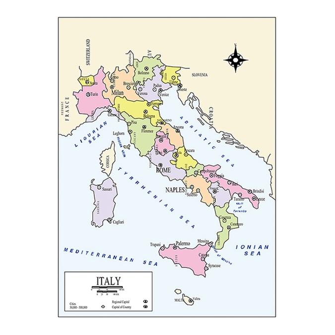 

Серія карт світу. Картина на полотні. Настінний художній плакат. Прикраса домашнього офісу A2-42*59cm / Canvas