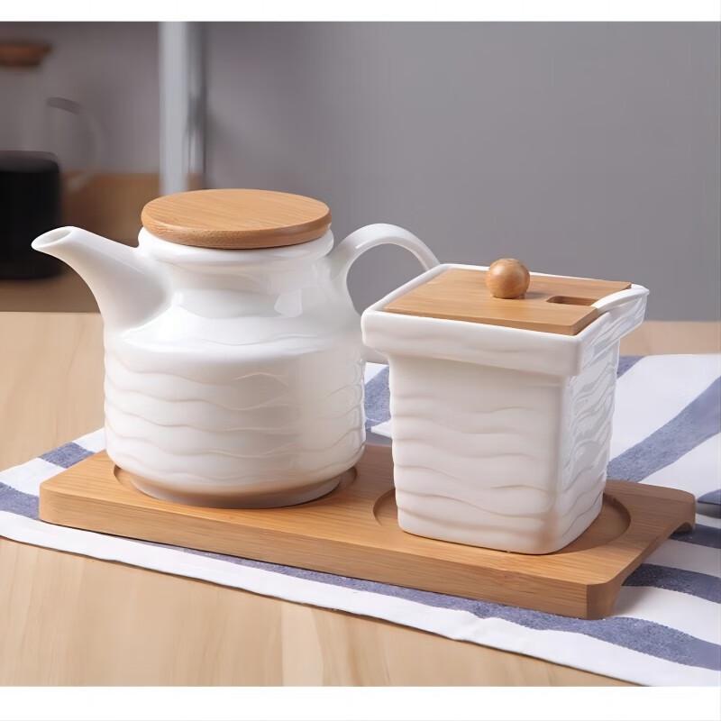 Ceramic Condiment Set