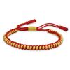 Women's Two-Color Ethnic Knot Bracelet: High-End Handwoven Jewelry