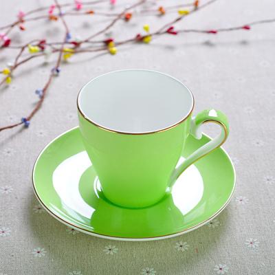 220ML, set tazza e piattino da caffè in porcellana d'ossa colorata, set tazze nespresso, tazze caffè termos tazza da caffè, set tazze cappuccino