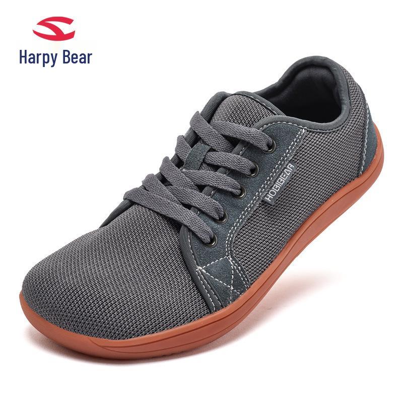 Happy Bear Men s Suede Autumn Sneakers - Versatile Trendy Walking Shoes 40