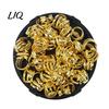 Open Design Hair Rings 100Pcs Dreadlock Accessories, Metal Hollow Twist Rings, Lightweight Braids Cuffs, Non-pierced Ear Cuffs Accessories