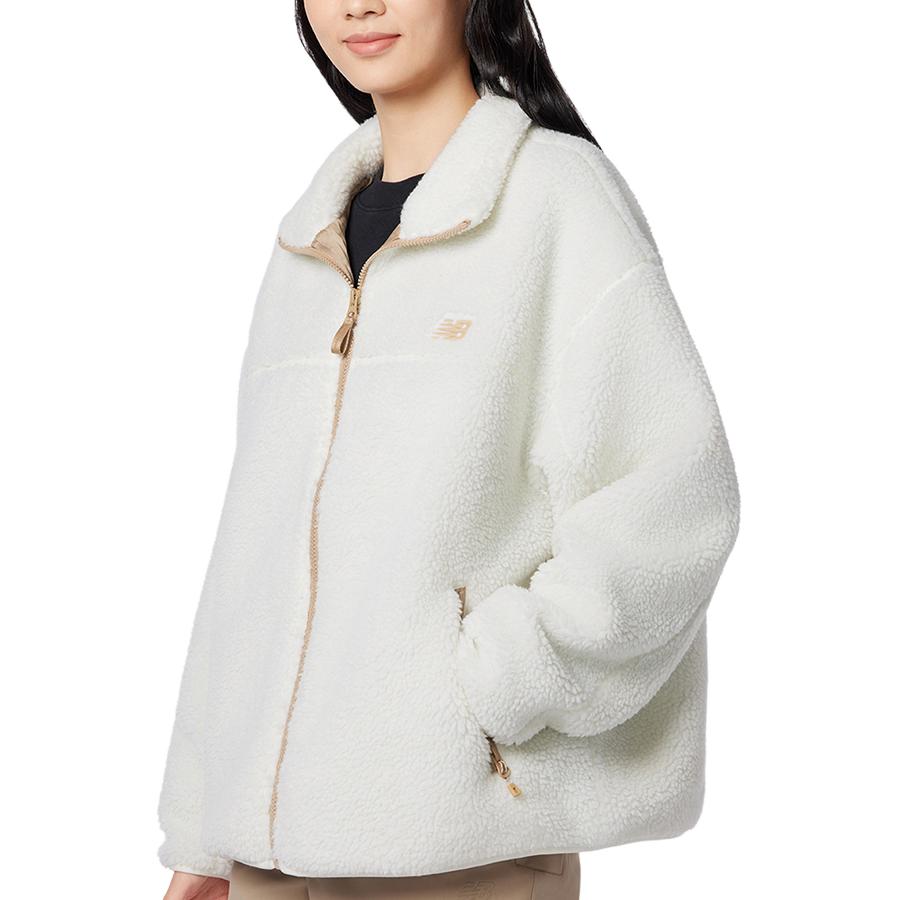New Balance Velvet feel Coat Women's White AWJ33334-CIC